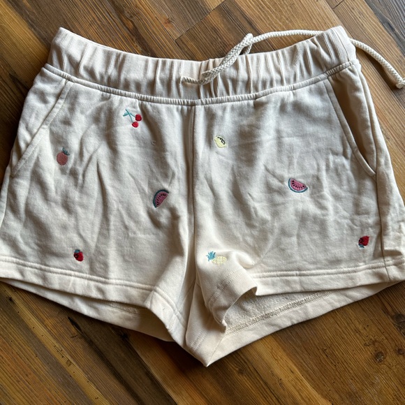 Lou & Grey Pants - Lou and Grey Shorts with fruit pattern size S